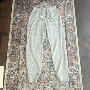 NWOT Abercrombie & Fitch waffle joggers, XS.